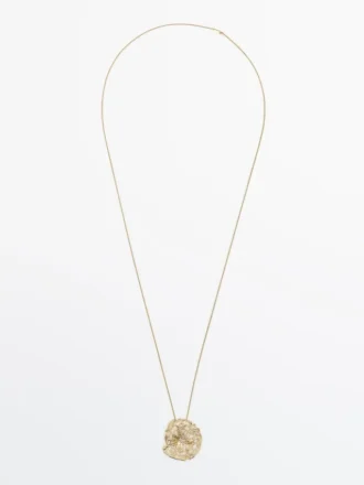 Ketting met hanger van kant