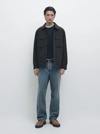 Kort jasje met zakdetails