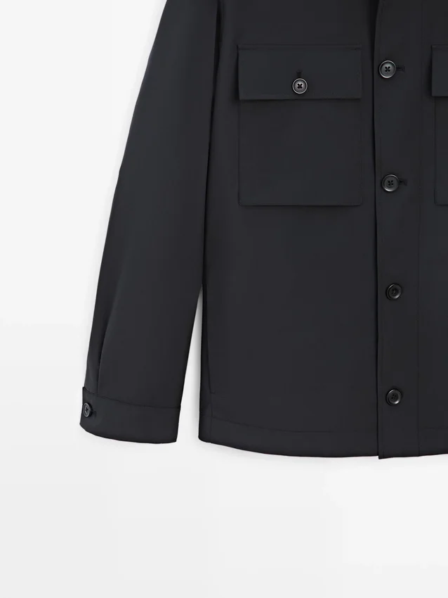 Kort jasje met zakdetails Kort jasje met zakdetails