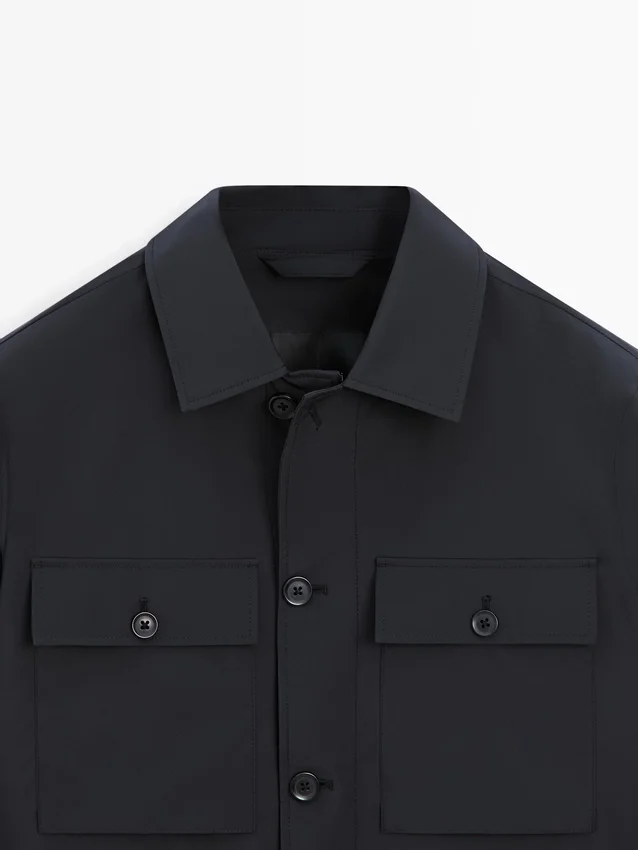 Kort jasje met zakdetails Kort jasje met zakdetails