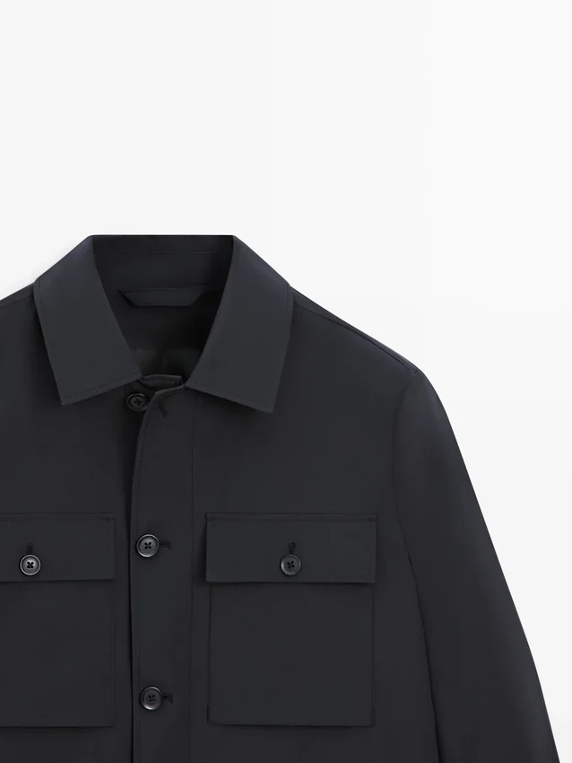 Kort jasje met zakdetails Kort jasje met zakdetails