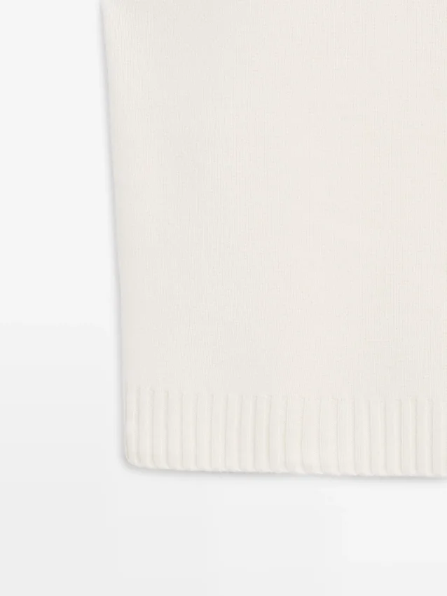 Lang wollen Gilet Lang wollen Gilet