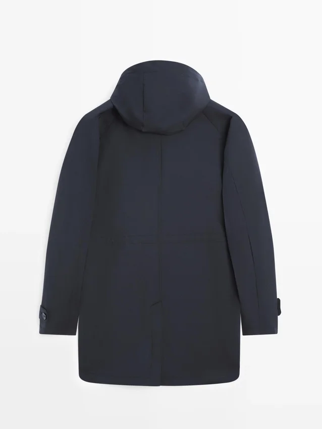 Lange parka met capuchon Lange parka met capuchon
