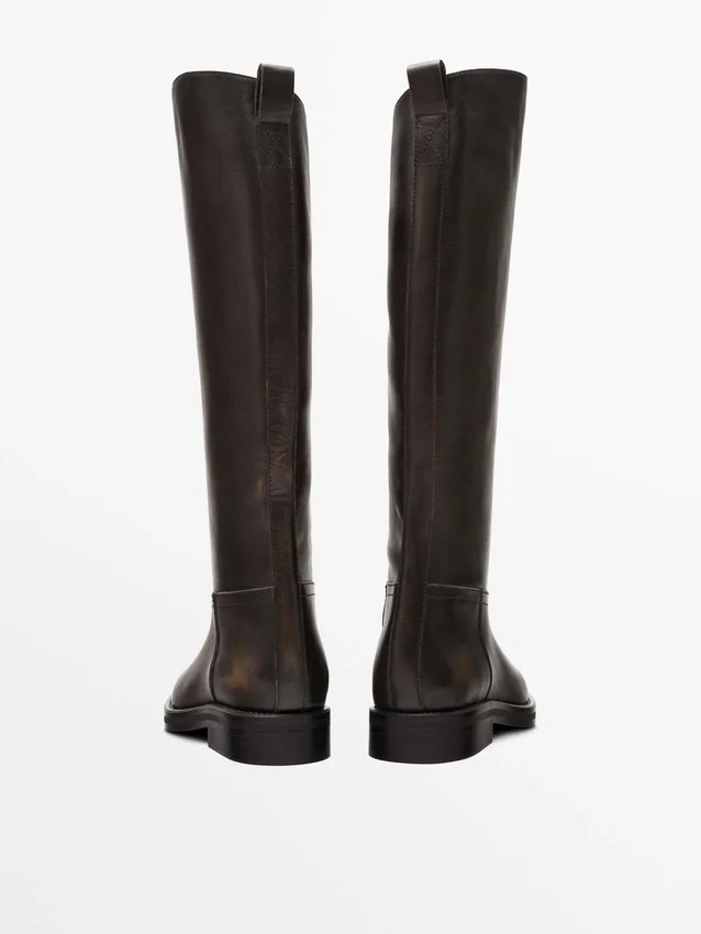 Leren rijlaarzen Leren rijlaarzen