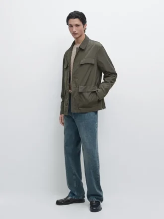 Lichtgewicht jasje met zakken