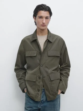 Lichtgewicht jasje met zakken