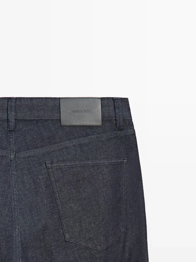 Lichtgewicht slim-fit jeans met gewassen look Lichtgewicht slim-fit jeans met gewassen look