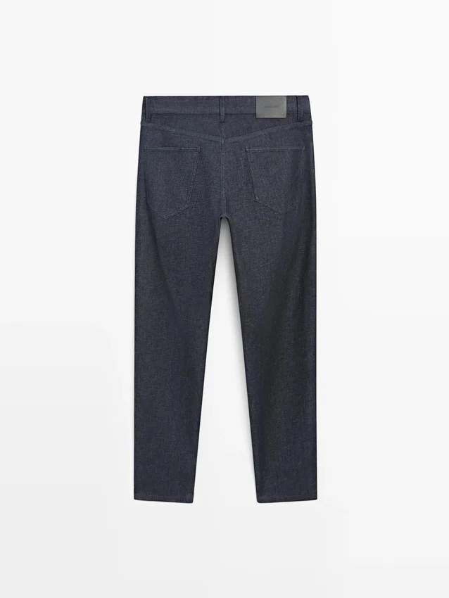 Lichtgewicht slim-fit jeans met gewassen look Lichtgewicht slim-fit jeans met gewassen look