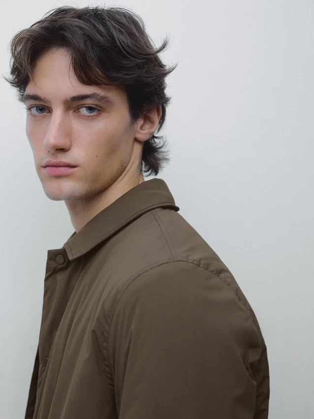 Lichtgewicht, waterafstotend gewatteerd overshirt Lichtgewicht, waterafstotend gewatteerd overshirt