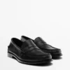 Loafers van zacht geolied leer