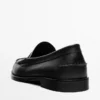 Loafers van zacht geolied leer