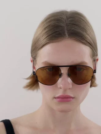 Metale zonnebril voor piloten