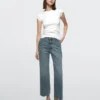 Mid-rise bell bottom jeans Mid-rise bell bottom jeans