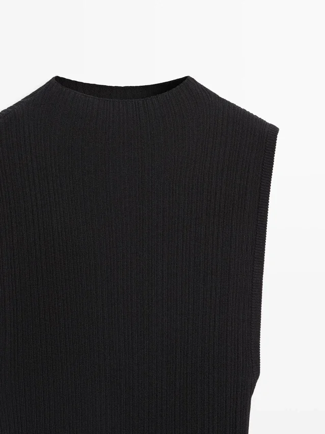 Midi-jurk met plooien en ruches Midi-jurk met plooien en ruches