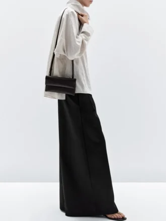 Mini-crossbodytas van nappaleer