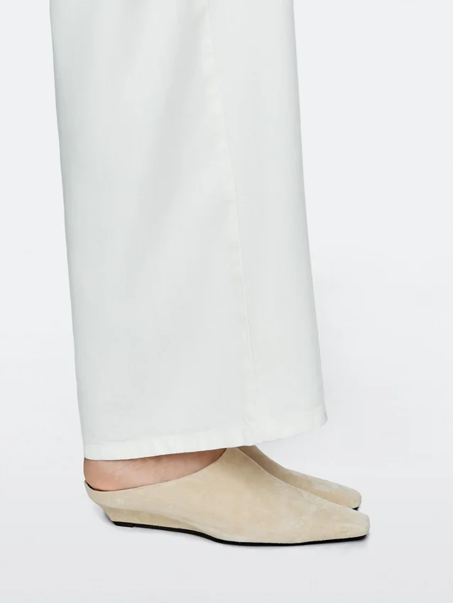 Muiltjes met sleehak Muiltjes met sleehak