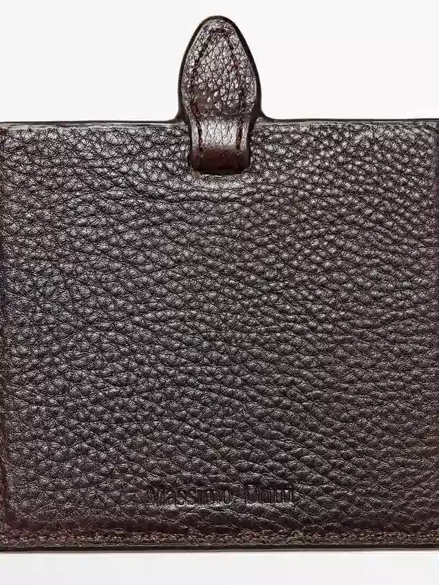 Nappalederen etui met spiegel Nappalederen etui met spiegel