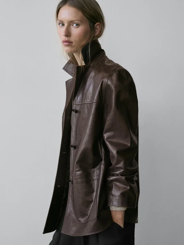 Nappaleren Blazers met knopen Nappaleren Blazers met knopen