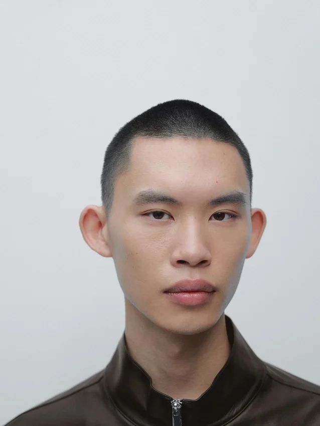 Nappaleren jas met verouderd effect Nappaleren jas met verouderd effect