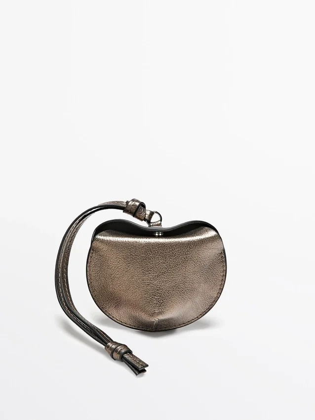 Opvouwbare AirPods-hoes van nappaleer Opvouwbare AirPods-hoes van nappaleer