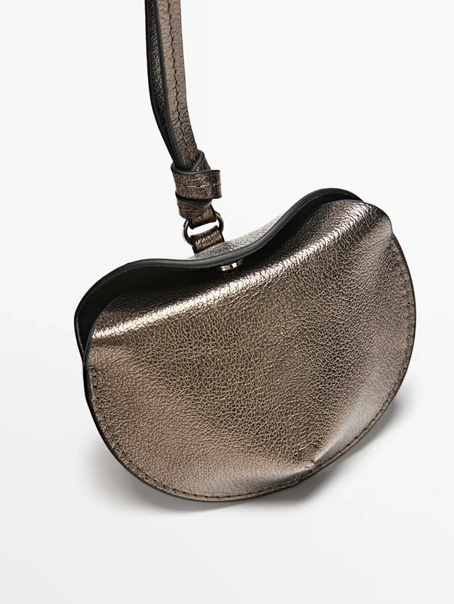 Opvouwbare AirPods-hoes van nappaleer Opvouwbare AirPods-hoes van nappaleer