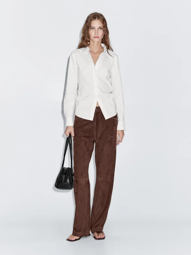 Overhemd van katoenmix met stretch Overhemd van katoenmix met stretch