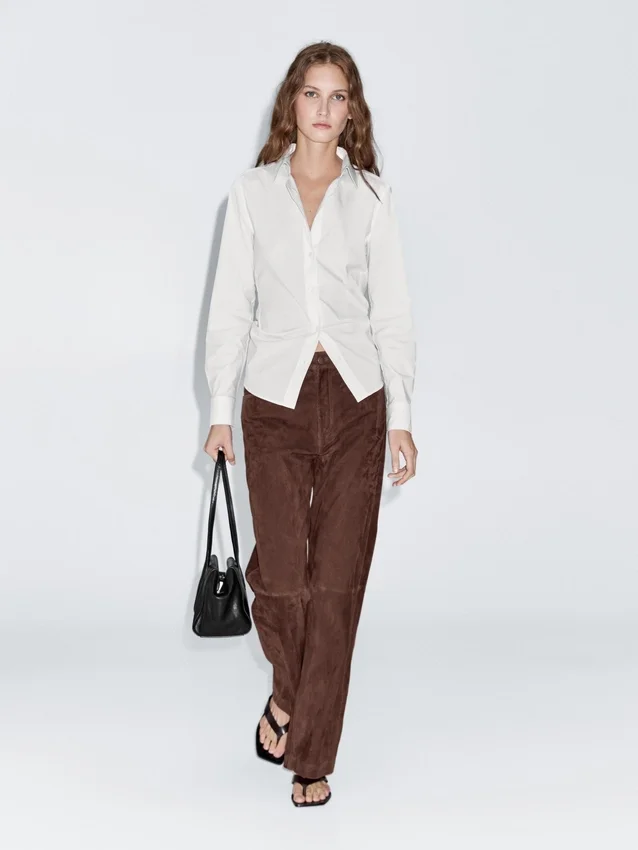 Overhemd van katoenmix met stretch Overhemd van katoenmix met stretch