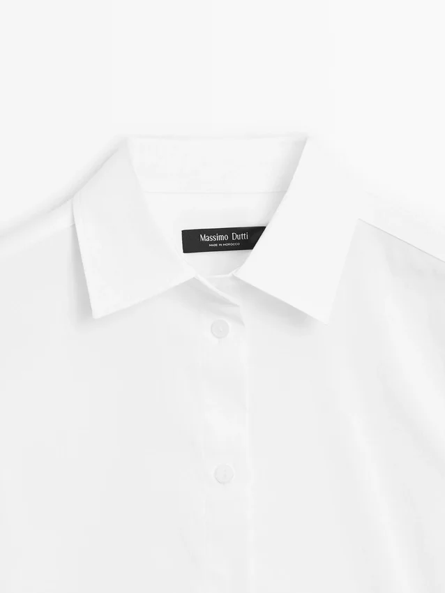 Overhemd van katoenmix met stretch Overhemd van katoenmix met stretch