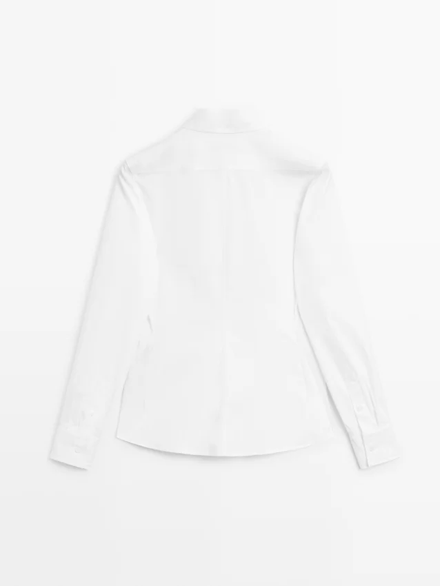 Overhemd van katoenmix met stretch Overhemd van katoenmix met stretch