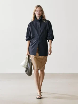 Overhemd van katoenmix met zak Overhemd van katoenmix met zak