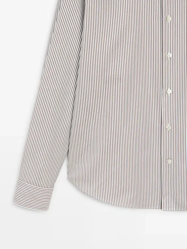 Overhemd van katoenpopeline Overhemd van katoenpopeline