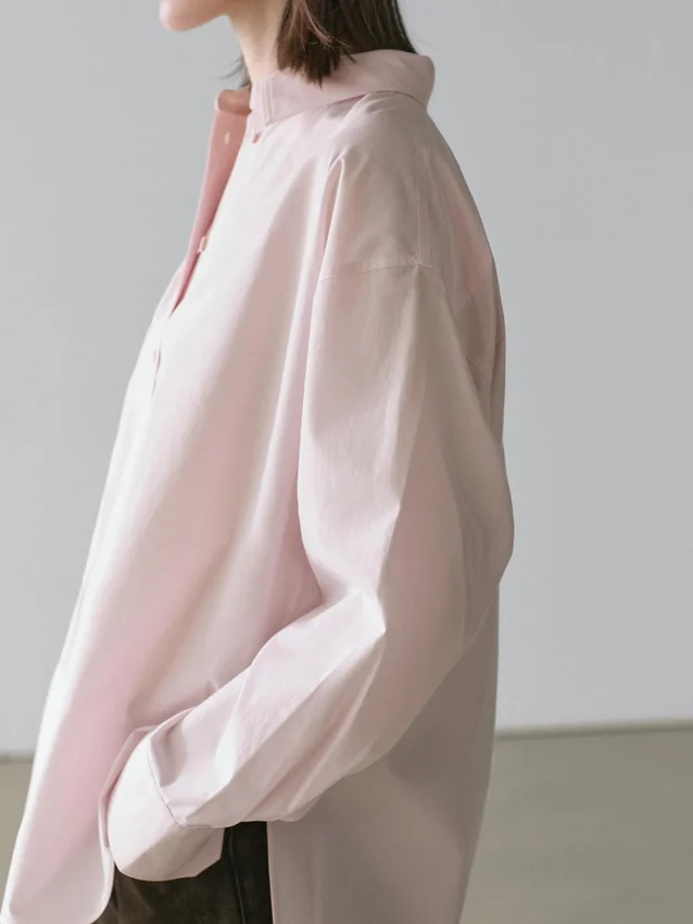 Overhemd van popeline en katoenmix Overhemd van popeline en katoenmix