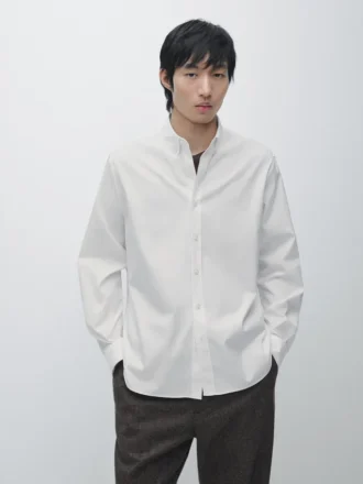 Oxford-overhemd met normale pasvorm