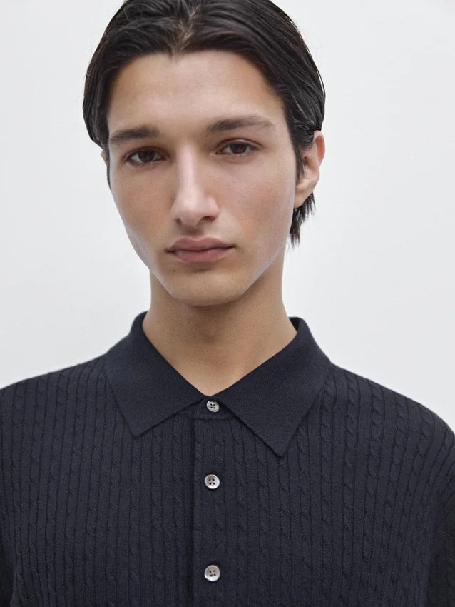 Polo-trui van merinowol Polo-trui van merinowol