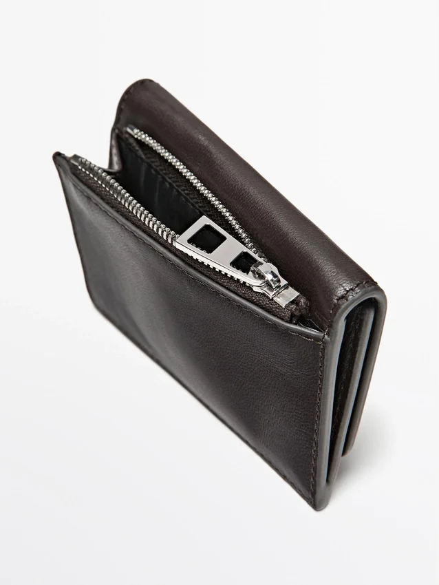 Portemonnee van nappaleer Portemonnee van nappaleer