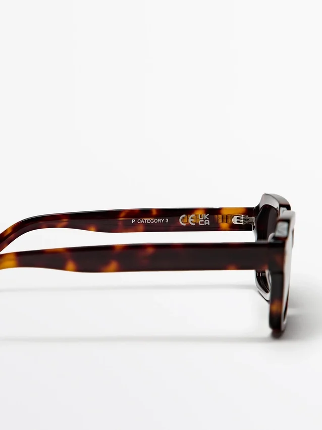 Rechthoekige zonnebril Rechthoekige zonnebril