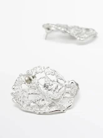 Ronde kanten oorbellen