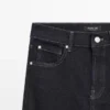 Skinny jeans met hoge taille en uitlopende pijpen