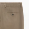 Slim-fit broek met microstructuur