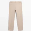 Slim fit broek van katoenmix Slim fit broek van katoenmix