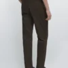 Slim fit katoenbroek