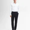 Slim Fit overhemd van 100% katoenpopeline