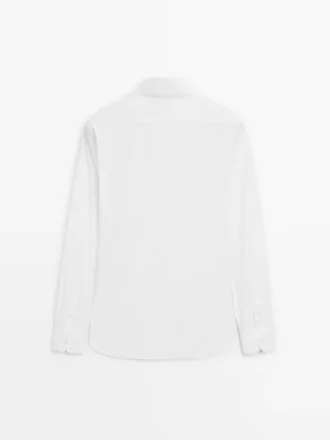 Slim fit stretchoverhemd