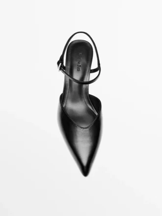 Slingback-schoenen met hoge hak