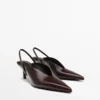 Slingback-schoenen met hoge hak Slingback-schoenen met hoge hak