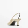 Slingback-schoenen met hoge hak Slingback-schoenen met hoge hak