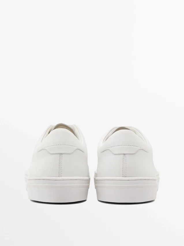 Sneakers van gesplitst suède Sneakers van gesplitst suède