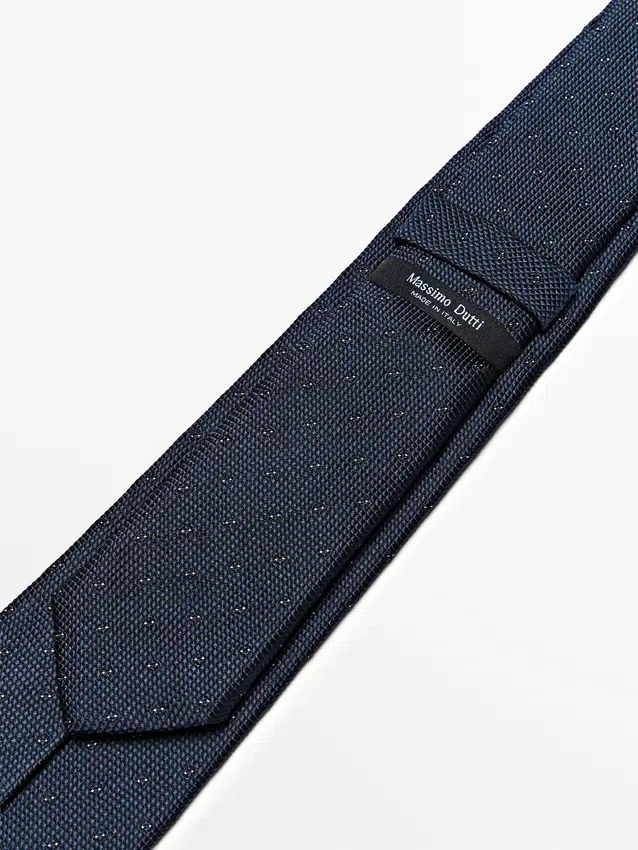 Stropdas van 100% zijde met textuur Stropdas van 100% zijde met textuur