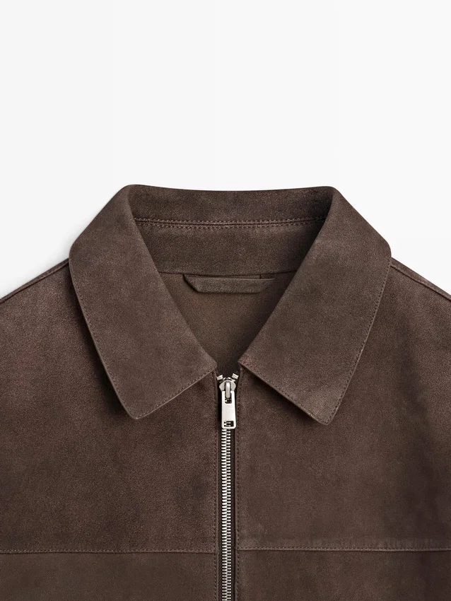 Suède leren jas Suède leren jas