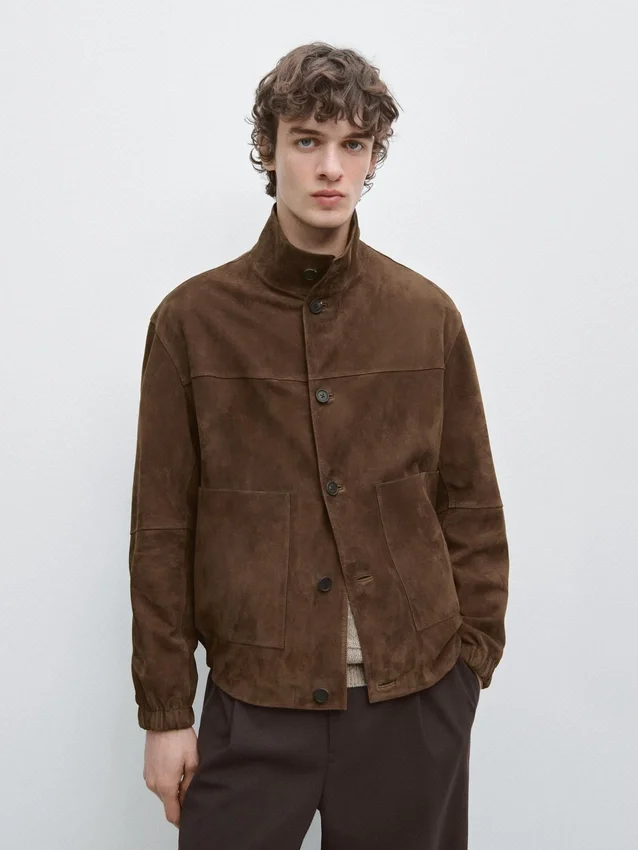 Suède leren jas Suède leren jas